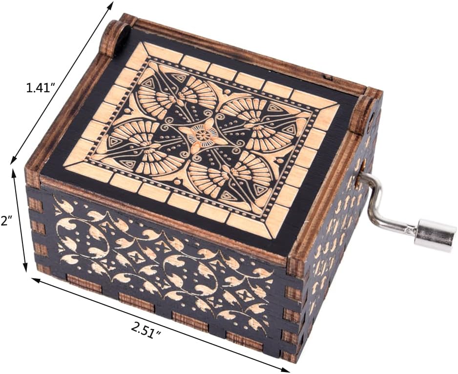 “Can’t Help Falling in Love” Hand Crank Music Box